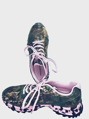 10M REALTREE GIRL Mamba Camo Pink Sneakers Hunting Hike Lady Shoes RW4022651 GUC